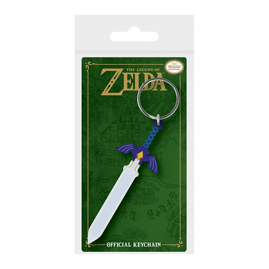 ZELDA - PORTE-CLÉS CAOUTCHOUC - MASTER SWORD