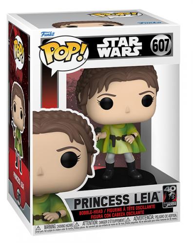 FUNKO POP - STAR WARS - N°607 - LEIA 40TH